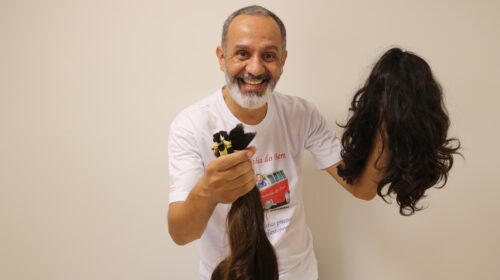Doação de cabelo